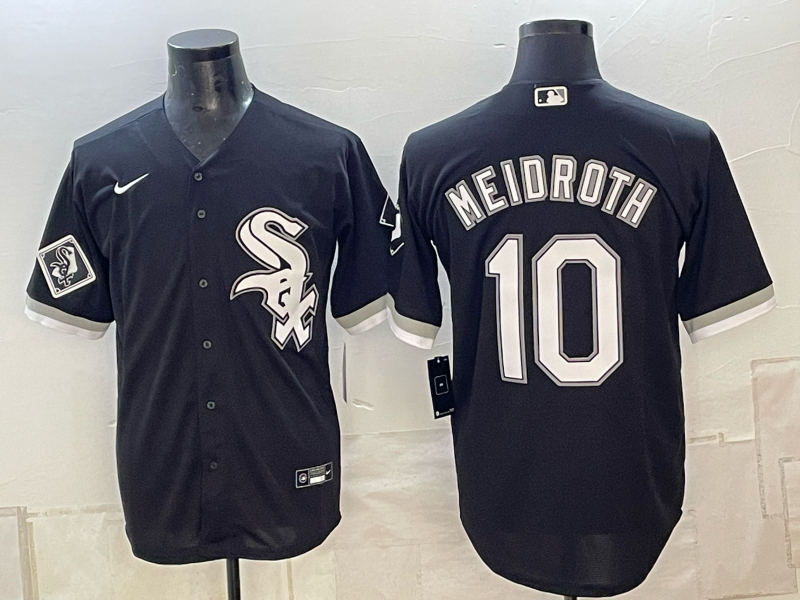 Men Chicago White Sox #10 Meidroth black Nike MLB 2026 jersey 101602